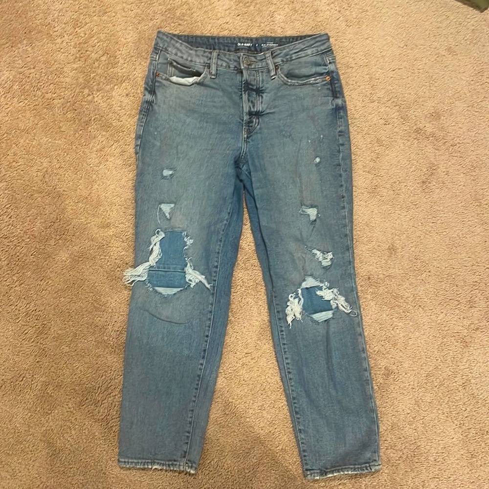 Old Navy High Rise OG Straight Secret Slim Pockets